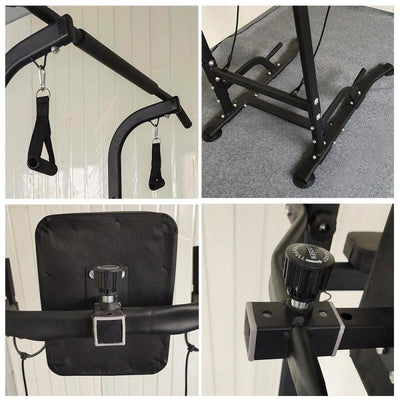 Multi-Functional Adjustable Power Tower Pull Up & Dip Station - Oncros