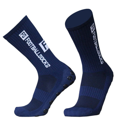 Football Socks Anti Slip Soccer Socks - Navy blue - Oncros