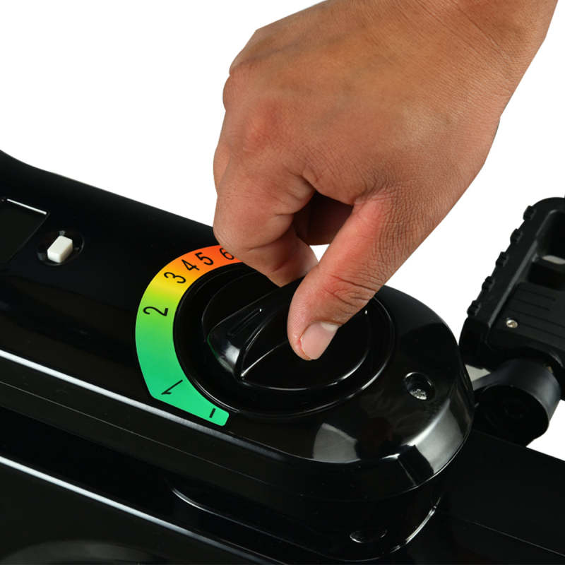 Magnetic Control Foldable Tabletop Exercise Bike with LED Display - Oncros