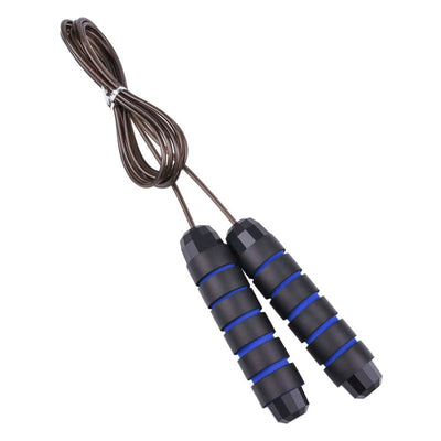 Tangle-Free Rapid Speed Jumping Rope with Ball Bearings Steel - Blue - Oncros
