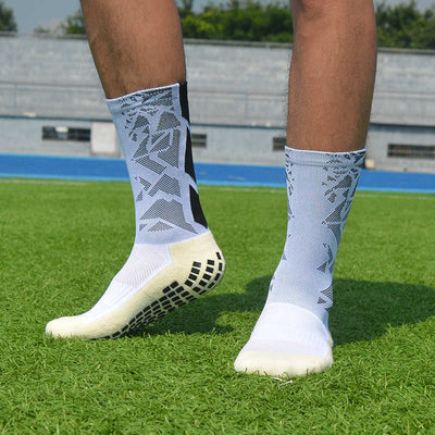 Sports Thickened Breathable Football Kit Socks - Camouflage White / One size(Size 37-44) - Oncros