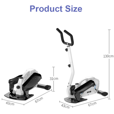 Silent Stepper Compact Indoor Elliptical Trainer - Oncros