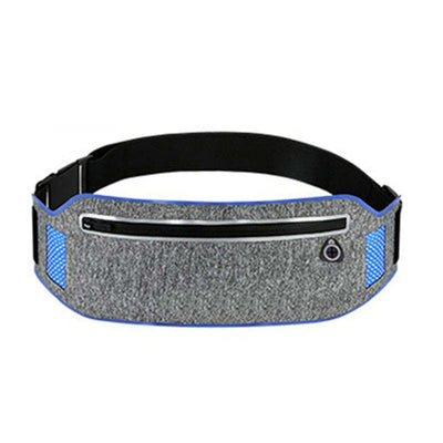 Running Waist Bag With Mobile Phone Case - blue - Oncros