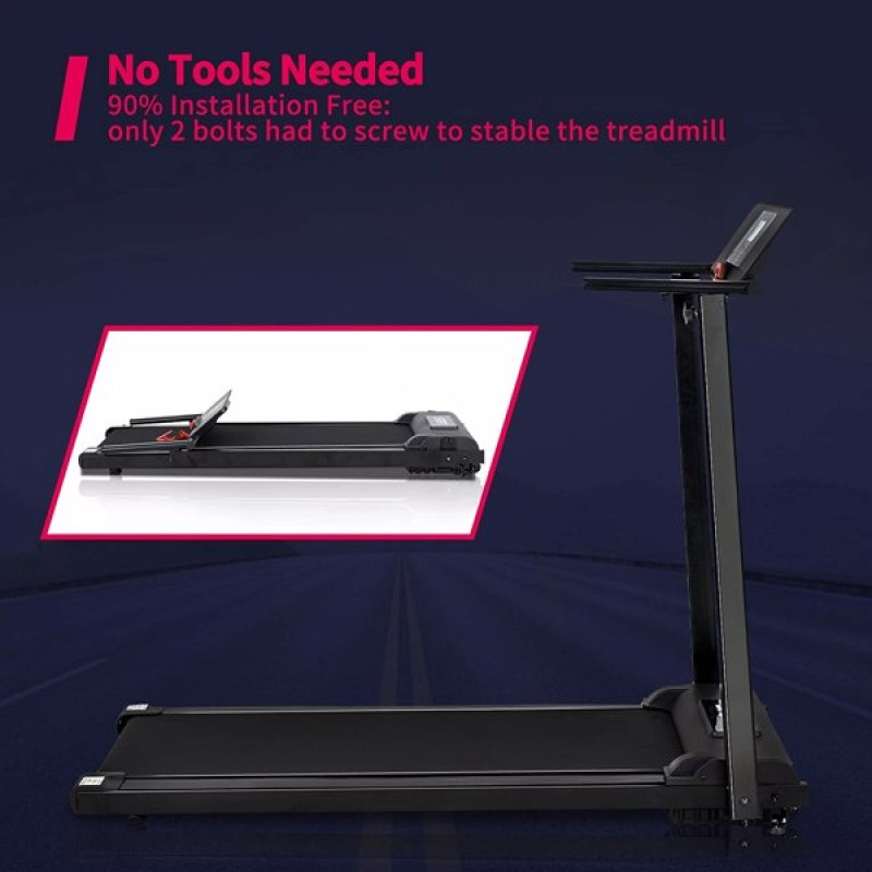 Multi-Modes Foldable Treadmill Electric with LCD Monitor for Home - Oncros