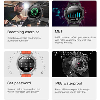 Sports Fitness Smart Watch with Heart Rate Monitor - Oncros