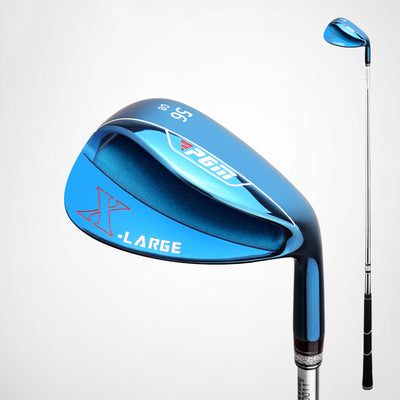 Golf Wedges 56/60 Degrees Steel Golf Clubs Widened Bottom Wedges - Blue / 50 - Oncros