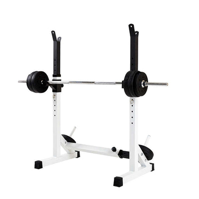 Squat Rack Height Width Adjustable Multifunctional Barbell Power Stand Weight Lifting - Oncros