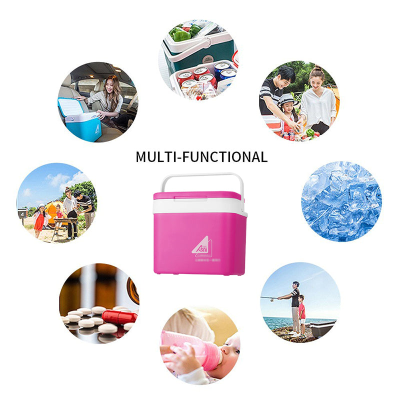 Portable Mini Car Refrigerator Icebox Fridge Cooler and Warmer 10L - Oncros