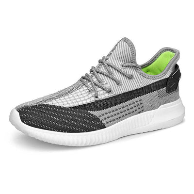 Men's Fashion Lightweight knit Sneakers Running Breathable Walking Non-slip Jogging Sports Shoes - Oncros