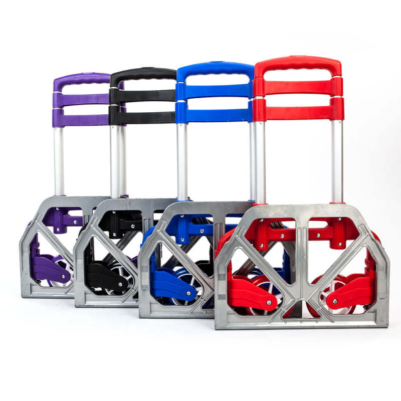 Portable Folding Collapsible Aluminum Cart Dolly Push Truck Trolley - Oncros
