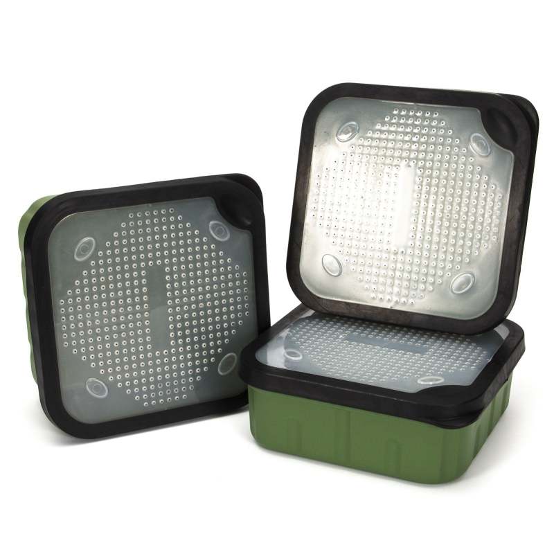 Breathable Fishing Bait Box Durable Storage Box for Fishing Baits and Other Accessories - Oncros