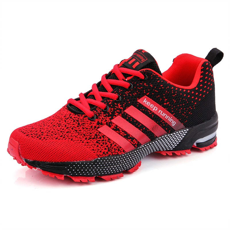 Running Lightweight Breathable Outdoor Sports Shoes - Red / 38 - Oncros