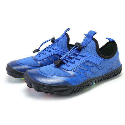 Men's Outdoor Quick Dry Breathable Wading Aqua Shoes - Blue / 36 - Oncros