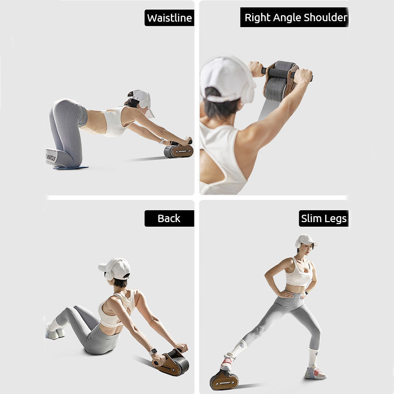Abdominal Wheel Automatic Rebound Curling Abdominal Machine Belly Roller - Oncros