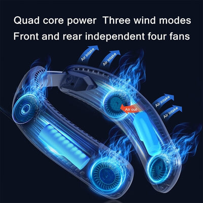 Portable Mini Hanging Neck Fan USB Charging Fan - Oncros