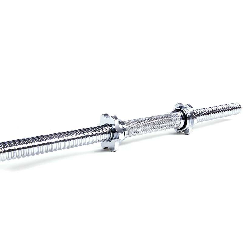 Standard Dumbbell Bars & Spring Collars Set Weight Lifting Handle Home - Oncros