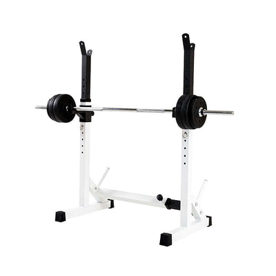 Squat Rack Height Width Adjustable Multifunctional Barbell Power Stand Weight Lifting - Oncros