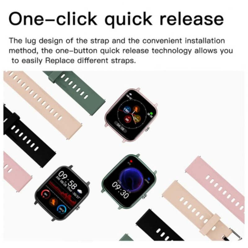 Smart Watch with Heart Rate Tracker - Oncros
