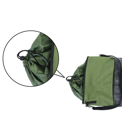 Boat Trash Bag Mesh Trash Container Drawstring Trash Bag for Boat Kayak Camper - Oncros