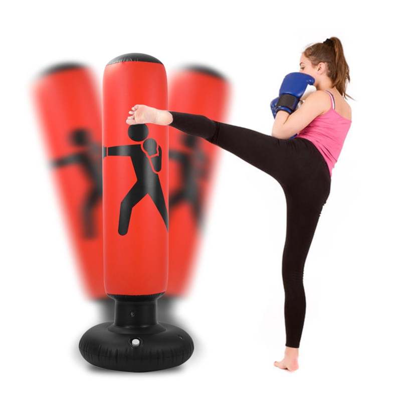 Inflatable Punching Bag PVC Boxing Bag for Kids Teens&Adults - Oncros