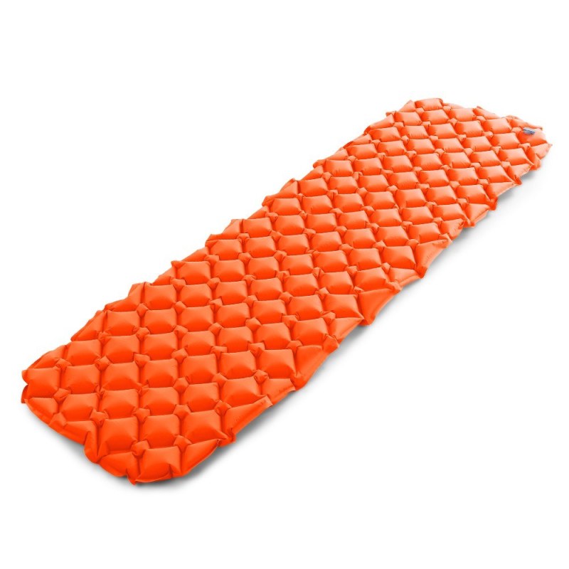 Ultralight Air Sleeping Pad Inflatable Camping Mat for Backpacking Hiking Family Camping - Orange 1 - Oncros