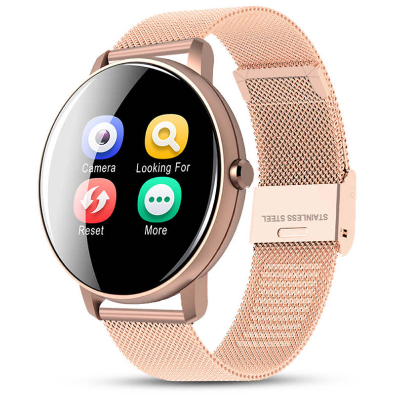 Fitness Smart Watch with Heart Rate Tracker - Pink - Oncros