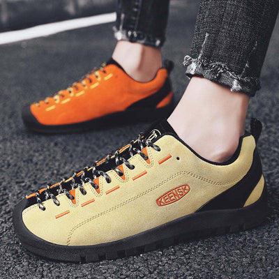 Outdoor Men's Breathable Mountaineering Waterproof Sneakers Hunting Travel Hiking Shoes - Multicolor / 37 - Oncros
