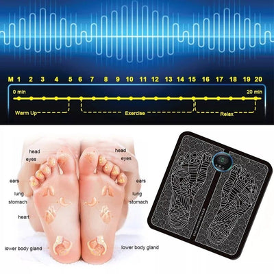 Foot Massager Mat Electric Foot Muscle Stimulator - Oncros