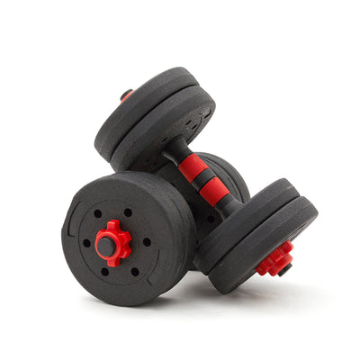 2-in-1 Adjustable Weight Dumbbell & Barbell Set Lifting Strength Training - Oncros
