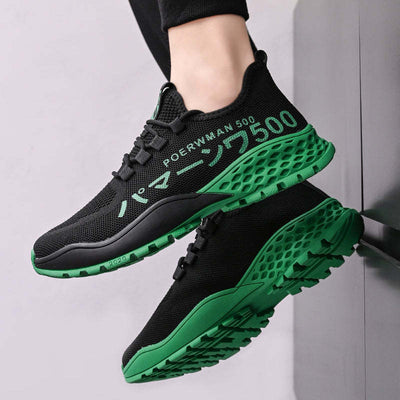 Trail Running Sneakers Breathable Cushion Mesh Sports Shoes For Men - Oncros