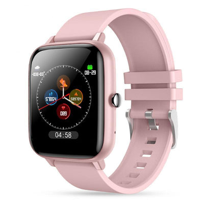 Smart Watch with Heart Rate Tracker - Pink - Oncros