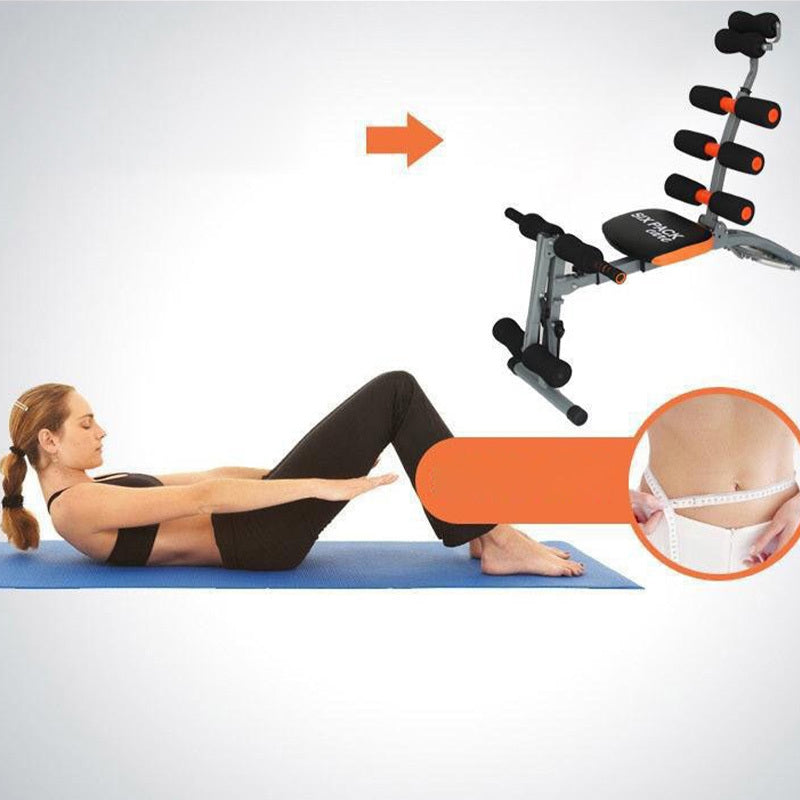 6 in 1 Adjustable Core & Abdominal Trainer Ab Workout Machine - Oncros
