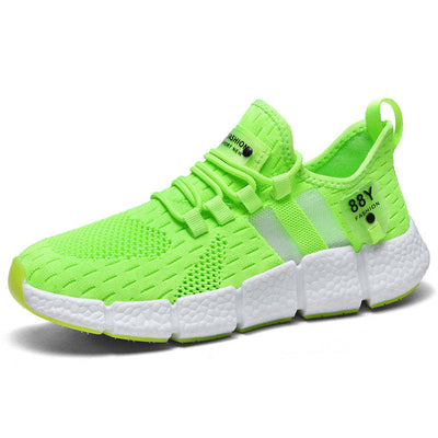 Men's Fashion Outdoor Cushioning Running Shoes Non-slip Breathable Gym Training Sneakers Ultralight Mesh Sport Shoes - Oncros