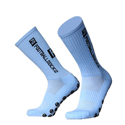 Football Socks Anti Slip Soccer Socks - Sky blue - Oncros