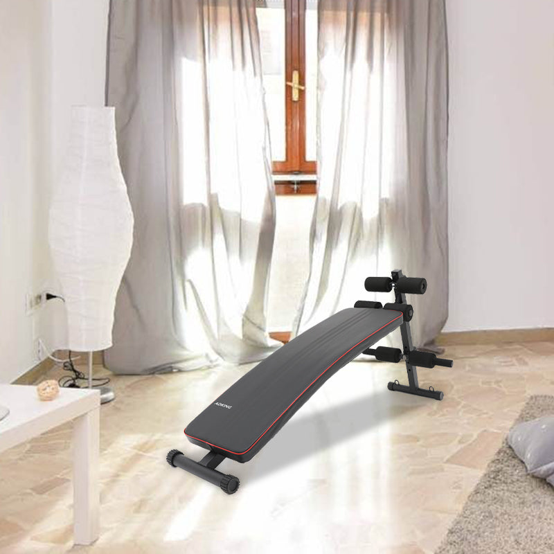 Weight Bench Sit Up Bench Core Abdominal Crunch Board Home Gym - Oncros