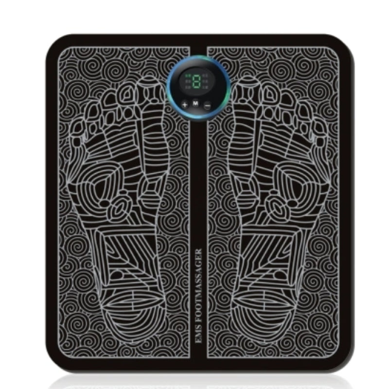 Foot Massager Mat Electric Foot Muscle Stimulator - black - Oncros