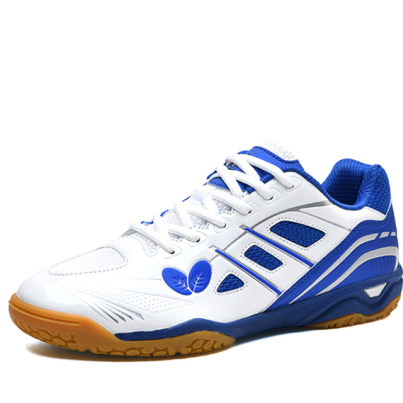 Sports Shoes for Men Women Mesh Breathable Sneakers Table Tennis Shoes - White-Blue / 36 - Oncros