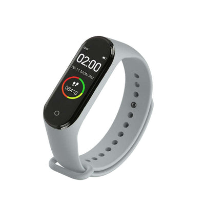 Running Smart Digital Watch with Heart Rate Monitoring - Gray - Oncros