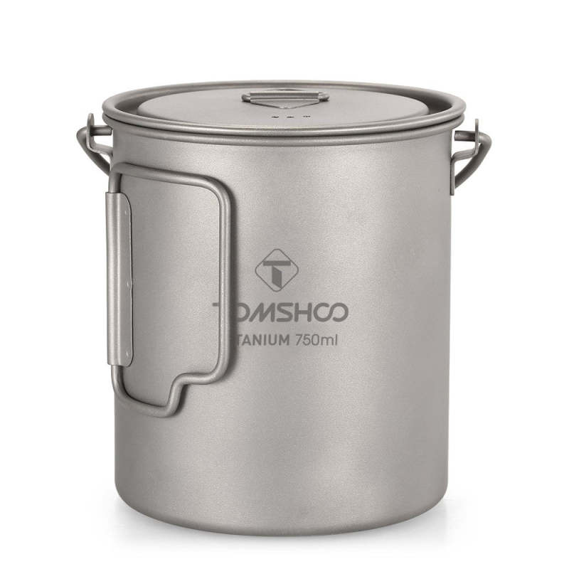 Portable Ultralight 750ml Titanium Pot - Oncros