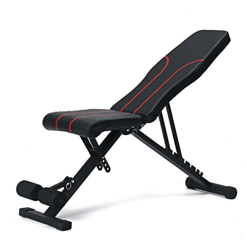 Adjustable Foldable Dumbbell Bench Weight Bench Fitness Multifunctional Training Bench - Oncros