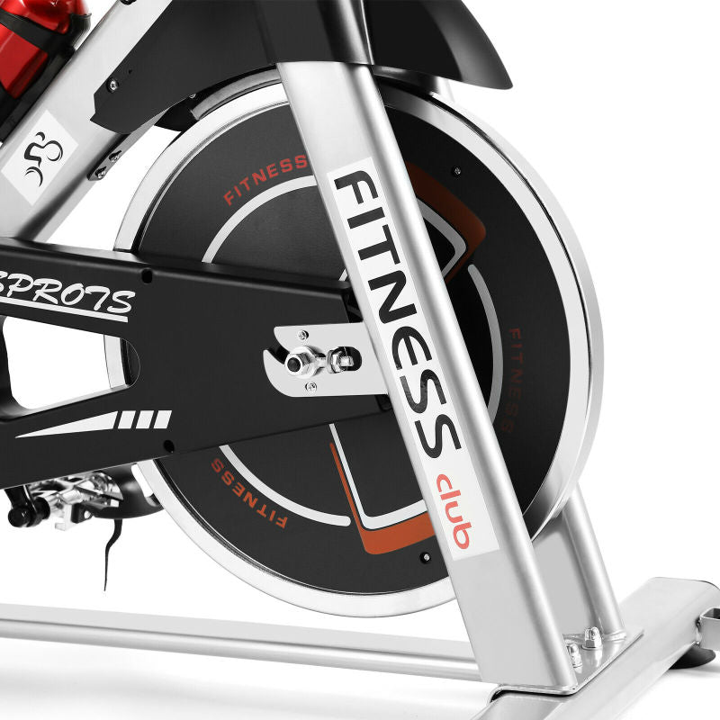 Adjustable Height Exercise Bike Spinning Bikes with LCD Monitor - Oncros