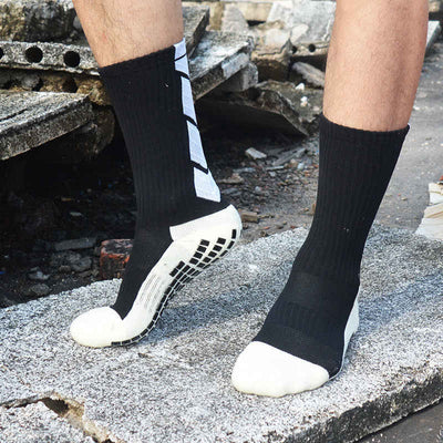 Sports Thickened Breathable Football Kit Socks - Black / One size(Size 37-44) - Oncros
