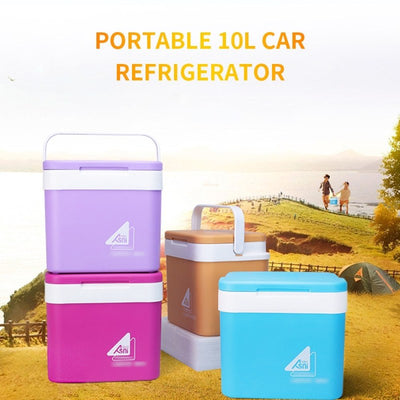 Portable Mini Car Refrigerator Icebox Fridge Cooler and Warmer 10L - Oncros