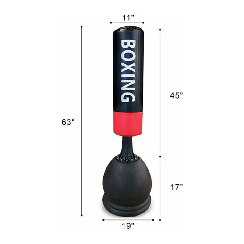 Boxing Free Standing Punch Bag MMA Martial Arts Punching Training Large - Oncros