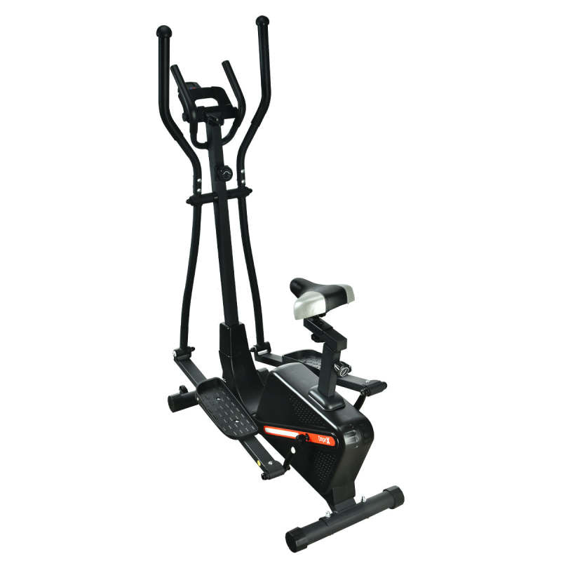Cardio Fitness Elliptical Machine with LED Display Magnetic Control Resistance 16 Gear Adjustment - Oncros