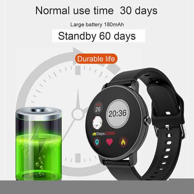 Fitness Smart Watch with Heart Rate Tracker - Oncros