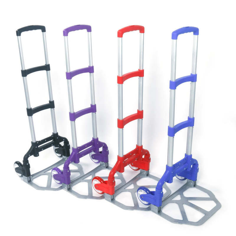 Portable Folding Collapsible Aluminum Cart Dolly Push Truck Trolley - Oncros