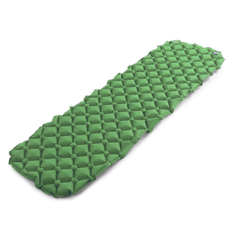 Ultralight Air Sleeping Pad Inflatable Camping Mat for Backpacking Hiking Family Camping - Green 1 - Oncros