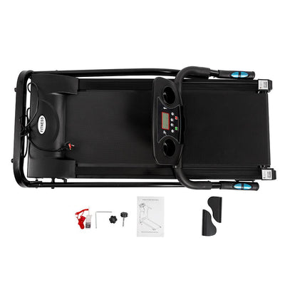 Multi-Modes Foldable Electric Treadmill with LCD Monitor for Home - Oncros