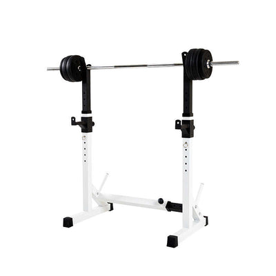 Squat Rack Height Width Adjustable Multifunctional Barbell Power Stand Weight Lifting - Oncros